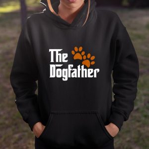 Cool Dog Dad Dog Father Shirt The DogFather T Shirt Itees Global 4