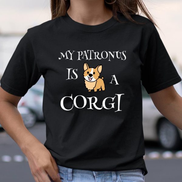 Corgi Funny Patronus Gift for Women Men Girls Dad Mom Long Sleeve T Shirt.W8SVTRU2CP T Shirt  Itees Global