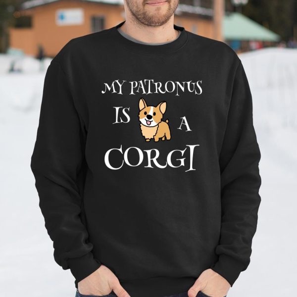 Corgi Funny Patronus Gift for Women Men Girls Dad Mom Long Sleeve T Shirt.W8SVTRU2CP T Shirt  Itees Global