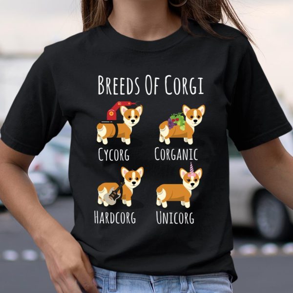 Corgi Gift for Men Best Corgi Dad Girls Women Mom Kids Long Sleeve T Shirt.W3S8TZUGC7 T Shirt  Itees Global