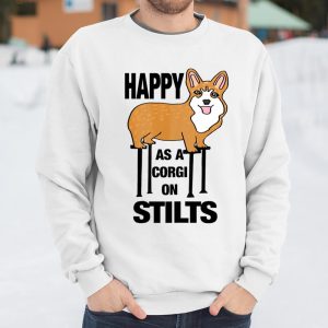 Corgi on Stilts Corgi Lover T Shirt Rescue Dog Mom Dog DadOWSNTMUWC7 T Shirt Itees Global 3