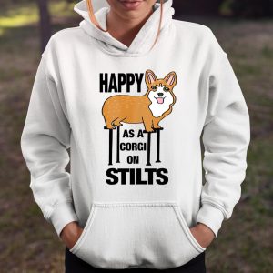 Corgi on Stilts Corgi Lover T Shirt Rescue Dog Mom Dog DadOWSNTMUWC7 T Shirt Itees Global 4