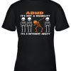Dabbing Skeletons ADHD It’s Not Disability A Different Ability Youth T-Shirt –