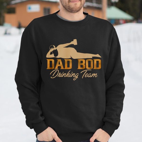 Dad Bod Drinking Team Father Beer Drinker Retro Vintage T Shirt  Itees Global