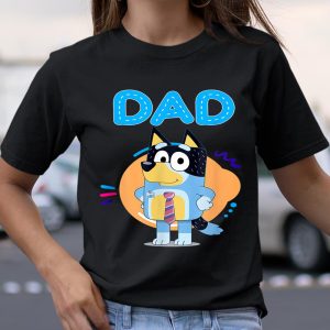 Dad Family Blueys Blueys love Dad T Shirt Itees Global 2