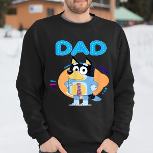 Dad Family Blueys Blueys love Dad T Shirt Itees Global 3
