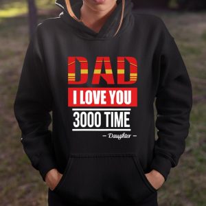 Dad I Love You 3000 Fathers Day Avengers Shirt T Shirt Itees Global 4