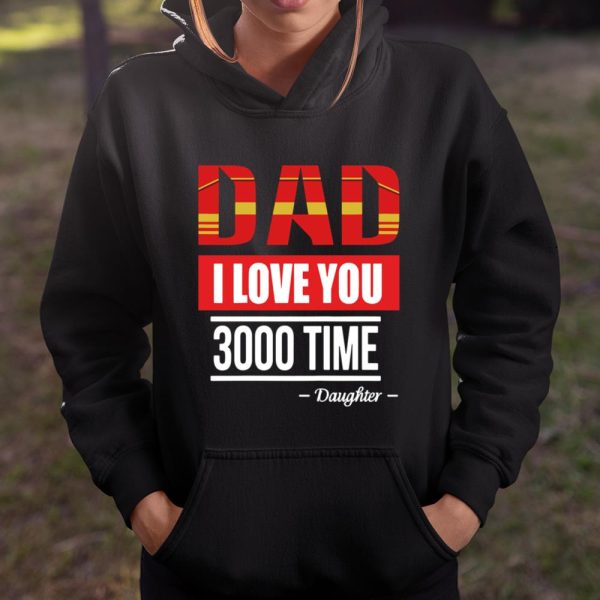 Dad I Love You 3000 Father’s Day Avengers Shirt T Shirt  Itees Global