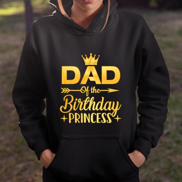 Dad Of The Birthday Princess T Shirt Father Mother Gifts T Shirt  Itees Global