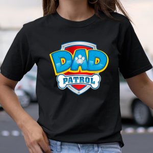 Dad Patrol T Shirt Funny Daddy Gift Party Birthday Father T Shirt Itees Global 2