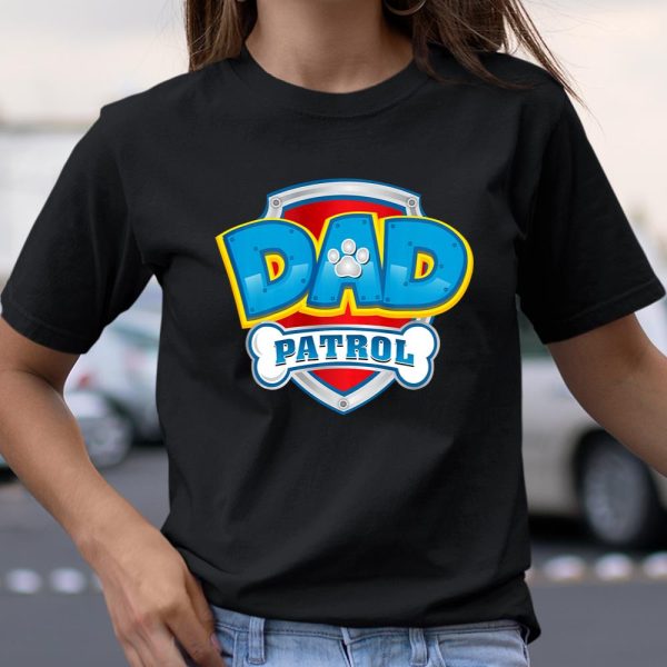 Dad Patrol T Shirt Funny Daddy Gift Party Birthday Father T Shirt  Itees Global