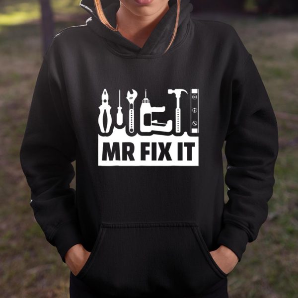 Dad Shirt Mr Fix It Funny Tee Shirt For Father Of A Son T Shirt  Itees Global