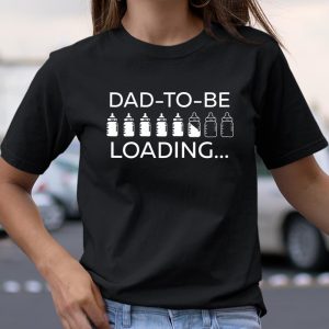 Dad To Be Loading Expecting Father Funny Pregnancy T Shirt Itees Global 2