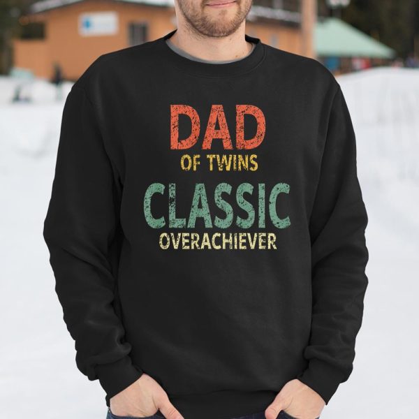 Dad of Twins Shirt Funny Father of Twins T Shirt  Itees Global