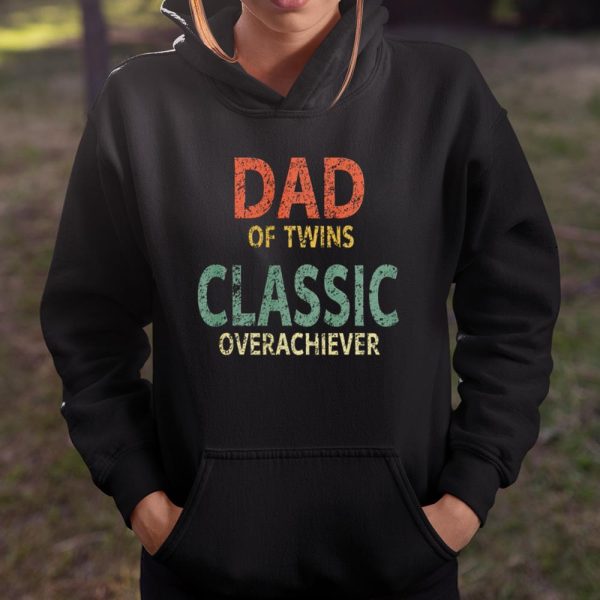 Dad of Twins Shirt Funny Father of Twins T Shirt  Itees Global