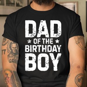 Dad of the Birthday Boy T shirt Father Dads Daddy Men T Shirt Itees Global 1