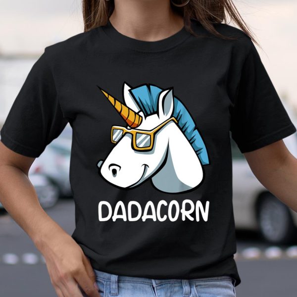 Dadacorn Cool Unicorn Dad Father Funny Gift Ideas T Shirt  Itees Global