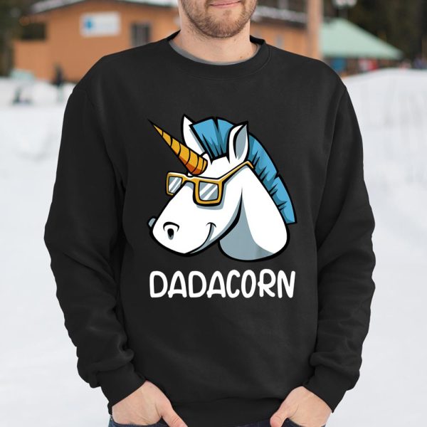 Dadacorn Cool Unicorn Dad Father Funny Gift Ideas T Shirt  Itees Global