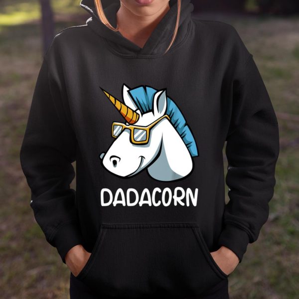 Dadacorn Cool Unicorn Dad Father Funny Gift Ideas T Shirt  Itees Global