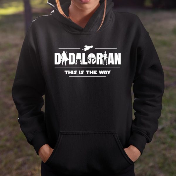 Dadalorian Fathers Day Dad T Shirt  Itees Global