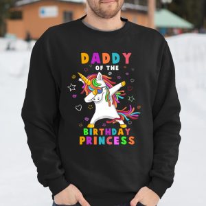 Daddy Of the Birthday Princess Funny Unicorn Dab Gift T Shirt Itees Global 3