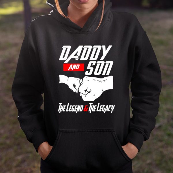 Daddy and Son the legend and the legacy shirt T Shirt  Itees Global