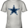 Dallas Cowboys NFL Pro Line by Fanatics Branded Gray Victory Youth T-Shirt –