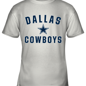 Dallas Cowboys NFL Pro Line by Fanatics Branded Gray Youth T-Shirt –
