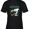 Dallas Stars Ice Hockey Broken Teeth Snoopy NHL Youth T-Shirt –