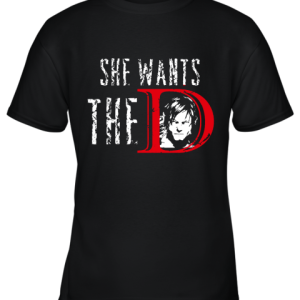 Daryl Dixon She Wants The D Youth T-Shirt –