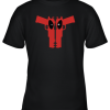 Deadpool Gun Watching You Youth T-Shirt –