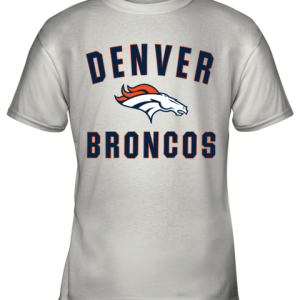 Denver Broncos NFL Line Gray Victory Youth T-Shirt –