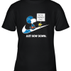Detroit Lions Are Number One – Just Bow Down Snoopy Youth T-Shirt –