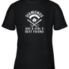 Diamonds are a Girl’s Best Friend Baseball Youth T-Shirt –