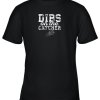 Dibs On The Catcher Shirt Baseball Player Wife or Girlfriend Youth T-Shirt –