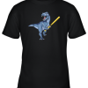 Dinosaur Baseball Shirt October Bat Ball Park Kid TRex Gift Youth T-Shirt –