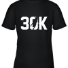 Dirk 30k Mavericks Dirk Nowitzki Record Youth T-Shirt –