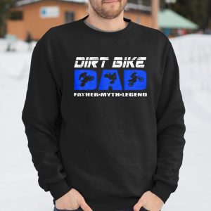 Dirt Bike Dad Motocross Father Enduro Legend T Shirt Itees Global 3