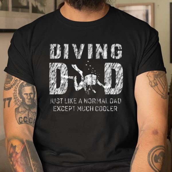 Diving Dad Gifts For Father Scuba Diving T Shirt  Itees Global