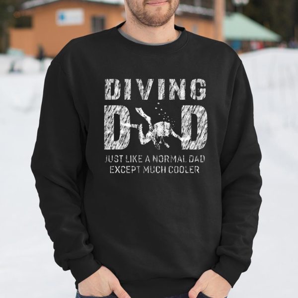 Diving Dad Gifts For Father Scuba Diving T Shirt  Itees Global