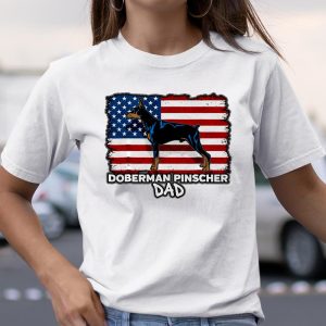 Doberman Pinscher Dad Dog TShirt For MenJMSKTJUWCJ T Shirt Itees Global 2