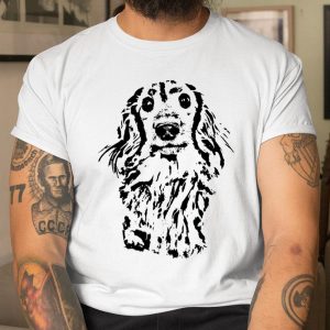 Dog Mom Shirt Long Hair Dachshund Cute Wiener Dog Lover Gift Doxie Mom Dad T Shirt Itees Global 1