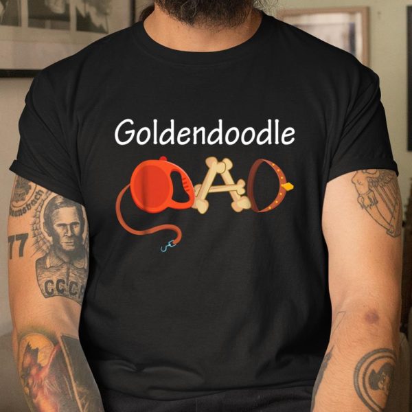 Doodle Dog Dad Goldendoodle Dog Father T Shirt  Itees Global