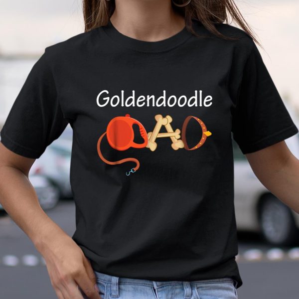 Doodle Dog Dad Goldendoodle Dog Father T Shirt  Itees Global