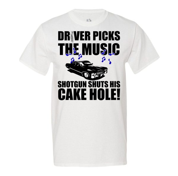 Driver Picks The Music T-shirt