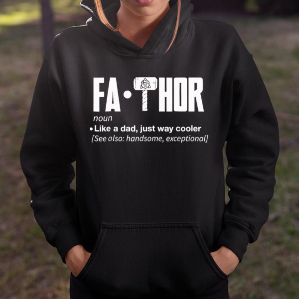 Fa-Thor Like A Dad Just Way Cooler Shirt T Shirt  Itees Global