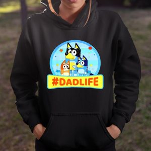 Family Blueys Love Dad Love Mom Blueys Love Mom dadlife T Shirt Itees Global 4