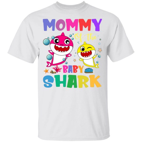 Family Mommy Of The Baby Shark Youth T-Shirt –