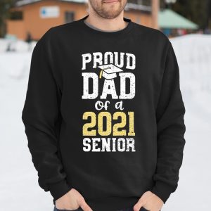 Father Proud Dad Of A 2021 Senior Graduation T Shirt Itees Global 3