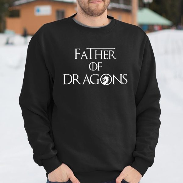 Father of Dragons Shirt Fathers Day Best Gift for Dad T Shirt  Itees Global